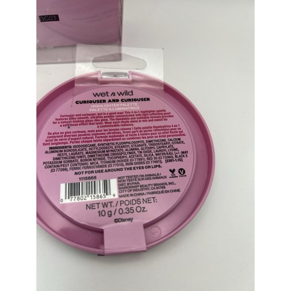 Wet n Wild Alice in Wonderland ~‎ Highlighter Palette & Makeup Brushes Limited!! - Picture 4 of 4